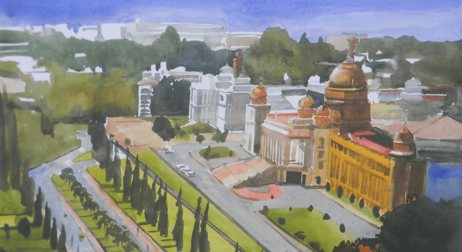 Bangalore cityscape - city of gardens and tech